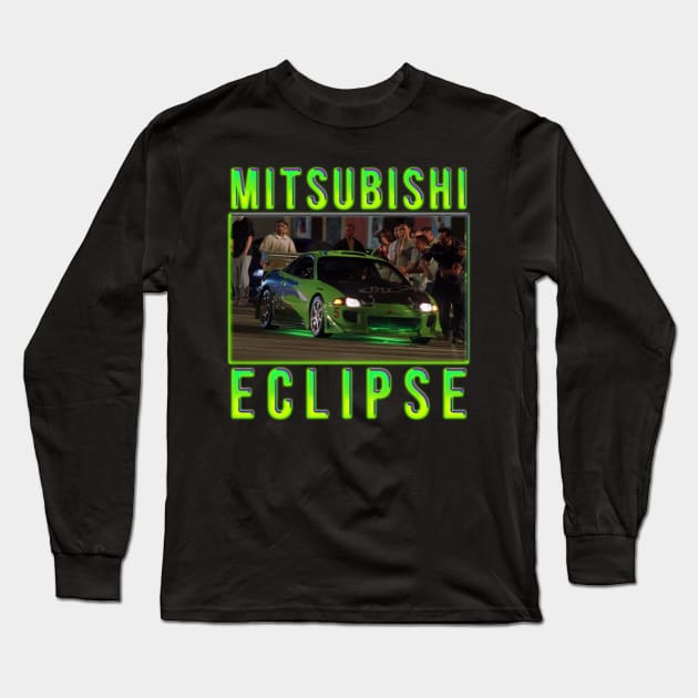 Mitsubishi Eclipse Long Sleeve T-Shirt by gtr